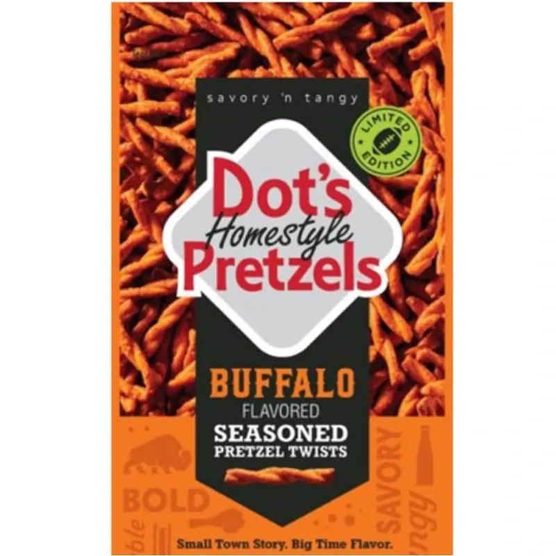 Bold Buffalo Pretzel Twist – 5 oz Crunchy Snack