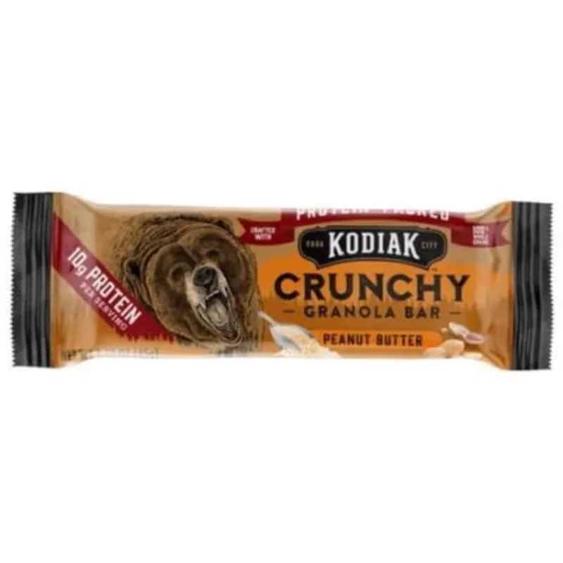 Kodiak Peanut Butter Crunch Granola Bar – 1.6 oz Portable Pouch