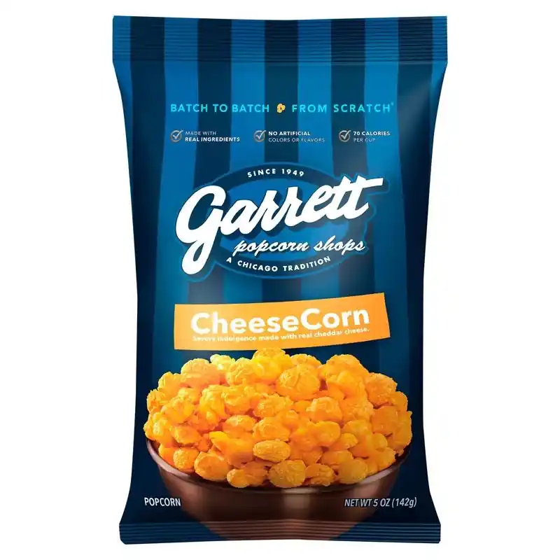 Garrett 5 Oz. Gourmet Cheese Popcorn Pouch