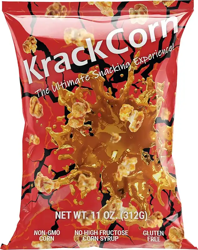 KrackCorn Original Popcorn 4 Oz Bagged