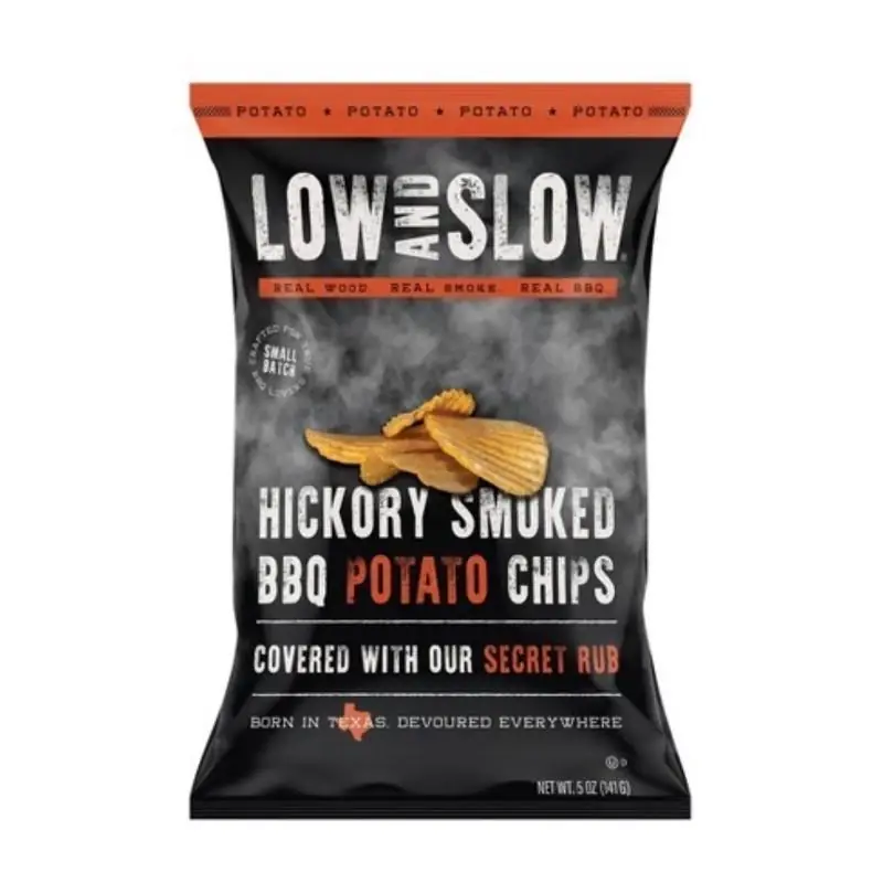 Low And Slow Hickory Smoked Bbq Potato Chips 5 Oz Bagged