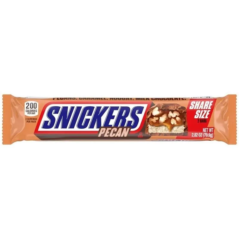 Snickers Share Size Pecan Candy Bar – 2.82 Oz