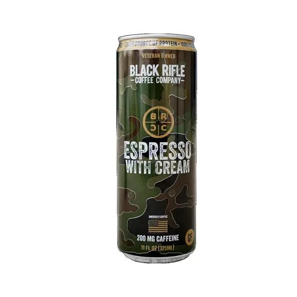 Black Rifle Coffee Company RTD Espresso W/Cream Espresso Coffee 1 Pk