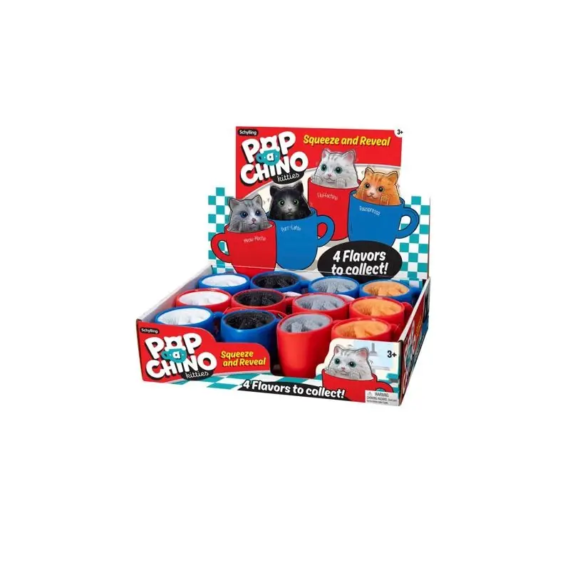 Pop A Chino Kitties Fidget Toy Assorted 2.5 In. - 1 Piece