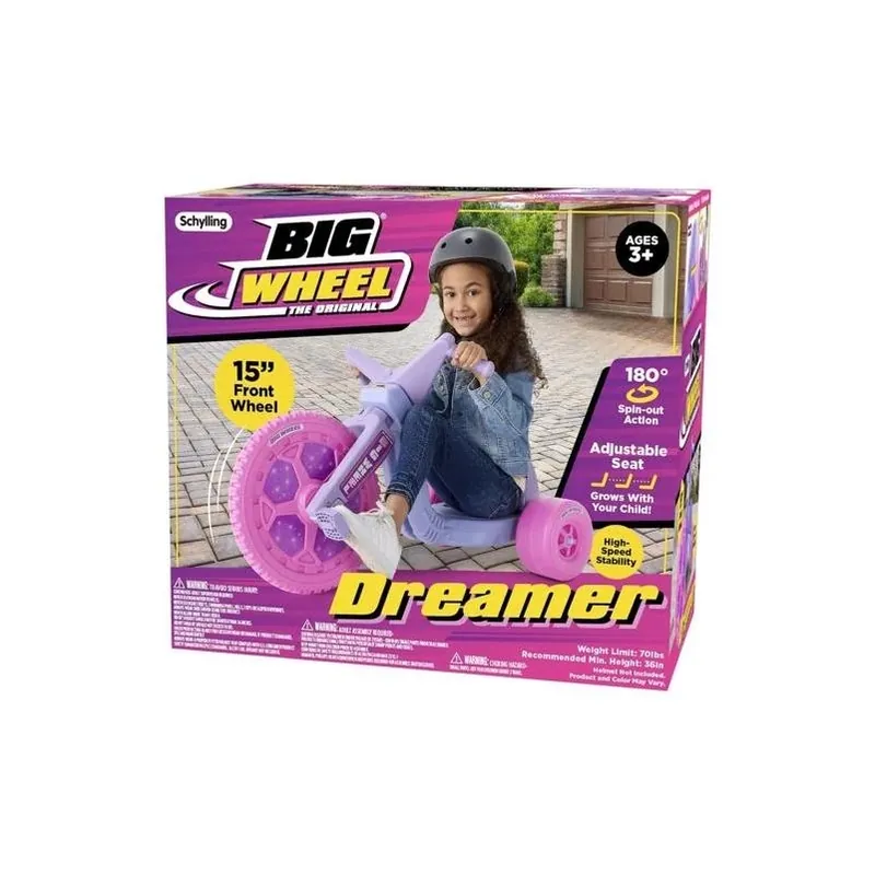 Big Wheel Dreamer Single‑Piece Ride‑On Toy – Perfect For Kids 3+