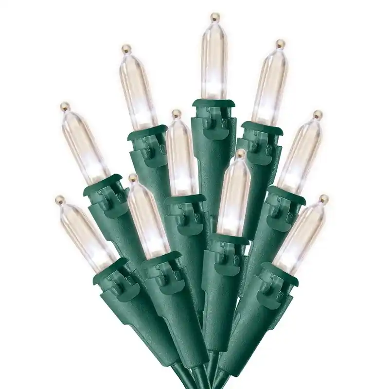 Led Mini Warm White 300 Count String Christmas Lights 74.5 Feet