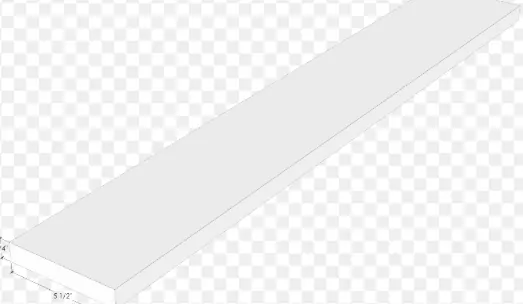 P1618-PVC 1 X 6 X 18‘