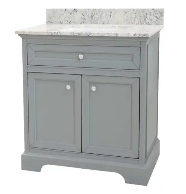 Megan 30 Vanity Gray