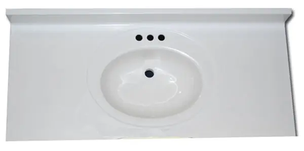 2249 Top White Solid 22 X 49 Inch Single Bowl Kitchen Sink