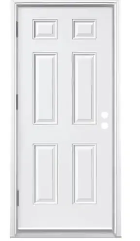 STEEL 6-PANEL 3-0 R.H. OUT-SWING