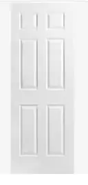 6 PANEL HARDBOARD 2-4 SLAB ONLY