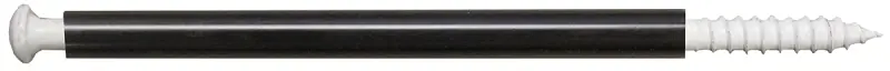 7 Inch White Star Screw Gutter Fasteners, Model 0294250, Pack Of 10