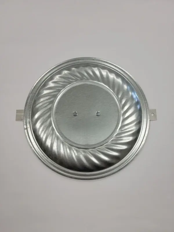Embossed 9-5/8 In. Adjustable Flue Stop For 4 In. To 10 In. Openings