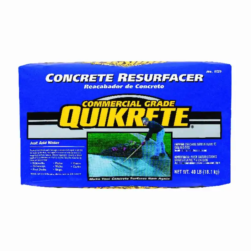 Clay-Coated Concrete Resurfacer, 40-Lbs.
