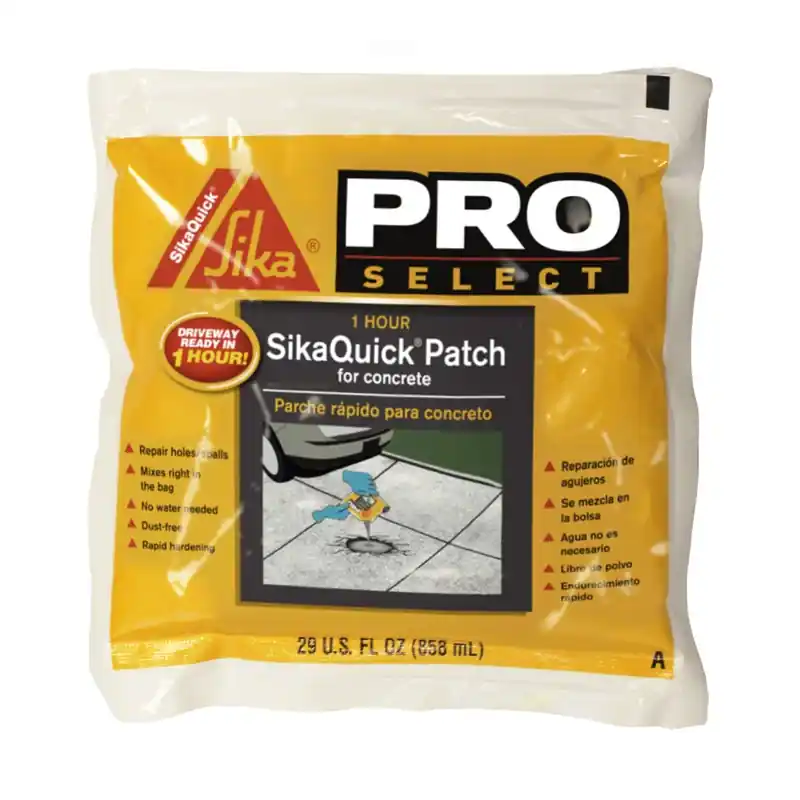 SikaQuick Fast Fix Concrete Patch, 2-Part, 29-oz.