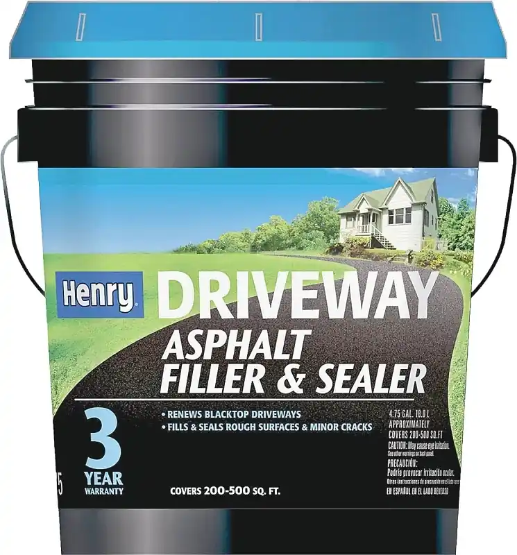 4.75 Gallon Blacktop Driveway Filler And Sealer With 3 Year Warranty