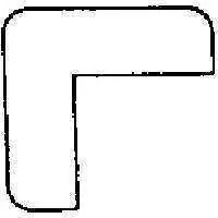 Moulding American Wood Moulding Building Materials WM206 3/4 In. X 3/4 In. X 96 In. Wood Pine Outside Corner Moulding 206-8