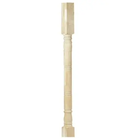 Hemlock Turned Porch Post 5" X 96"