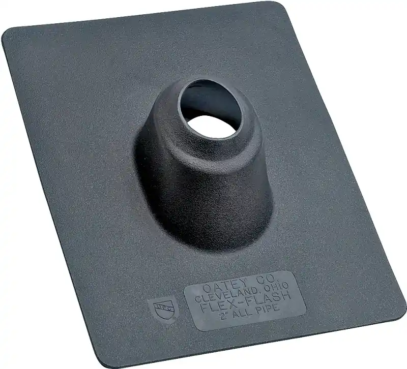 Flex-flash No-calk 3 In. Elastomer Roof Pipe Flashing - 10 In. X 13.25 In.