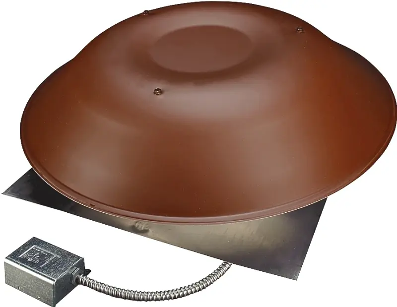 Ol 2000 800 Cfm Brown Power Attic Vent With Adjustable Thermostat
