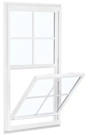 WINDOW WHITE VINYL 2/4 X 5/0