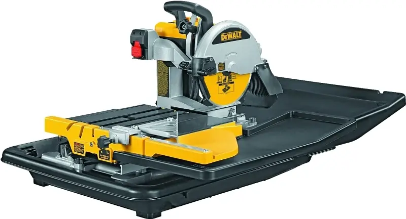 10-inch 1.5-hp Wet Sliding Table Tile Saw Model D24000