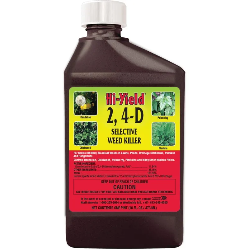 2, 4-d 16 Oz. Concentrate Selective Weed Killer For Broadleaf Weeds
