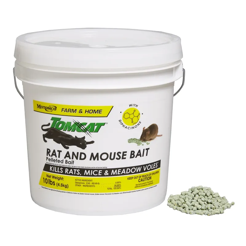 Rodent Pellet Bait, 10-Lbs.