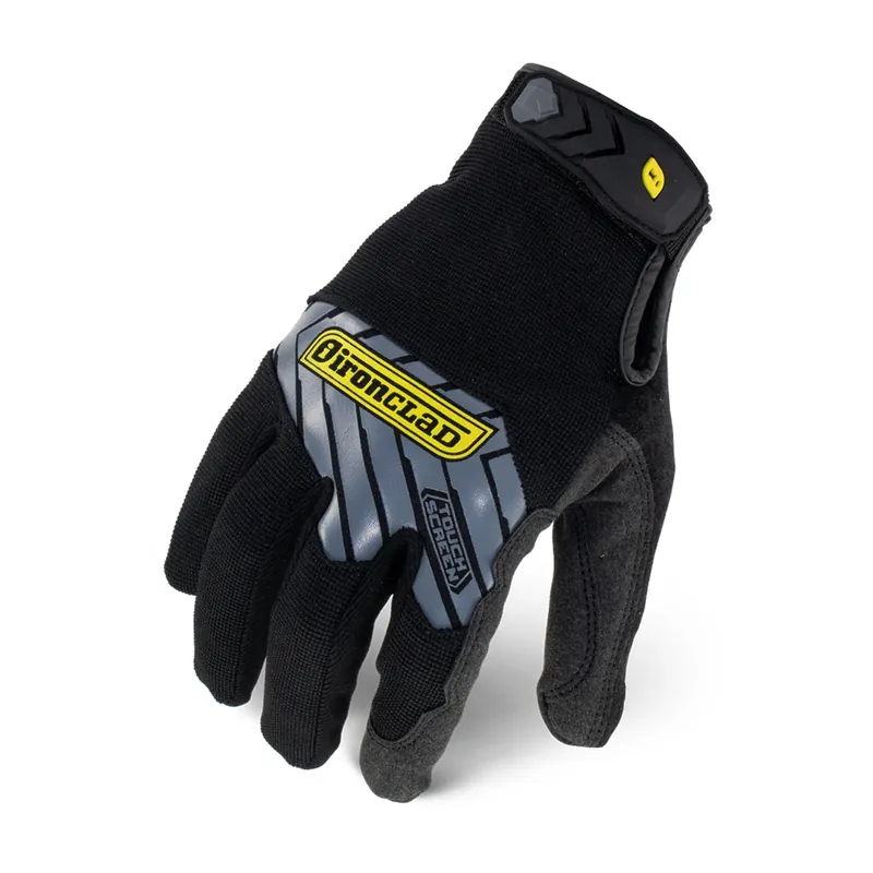 Command Touchscreen Pro Work Gloves, Black, Men‘s L