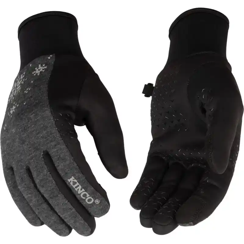 Women‘s Lightweight Gray Gloves Size Small - 1 Pair