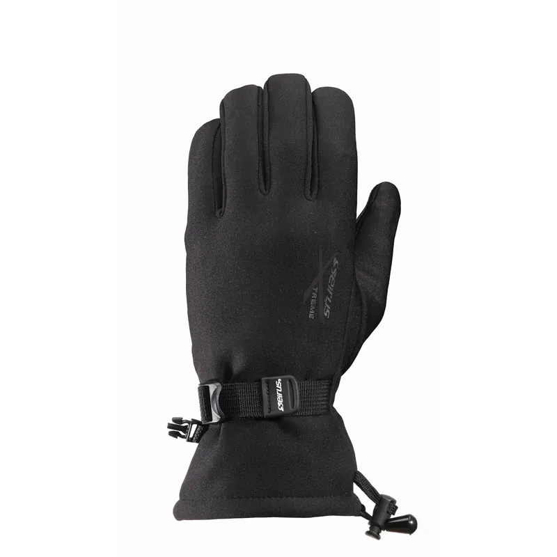 Xtreme All Weather Men‘s Weathershield Form Fit Black Cold Weather Gloves - Medium