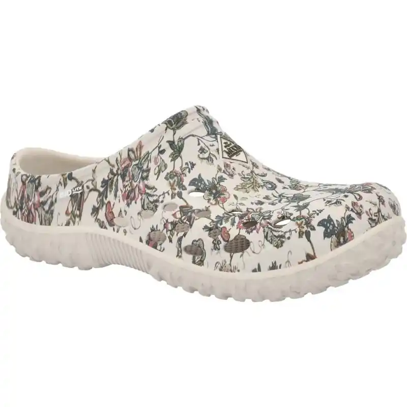 The Original Muck Boot Company Muckster Lite Women‘s Floral Clog Slippers Size 8 Gray