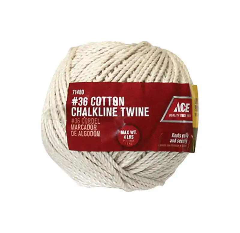 3/32 In. Diameter X 220 Ft. Length White Twisted Cotton Cord