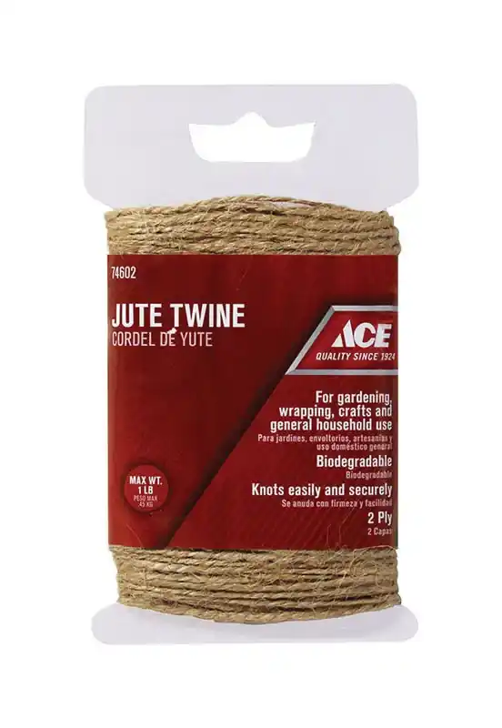 150 Ft. Natural Twisted Jute Twine For Crafting And Gardening