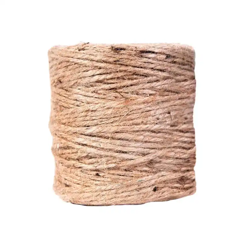 200 Ft. Natural Twisted Jute Twine - 3 Ply Heavy Duty