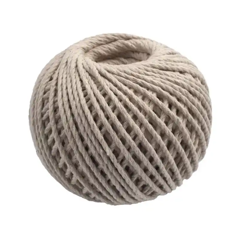 400 Ft. Natural Cotton Poly Blend Cabled Cord Rope, Model 5421804