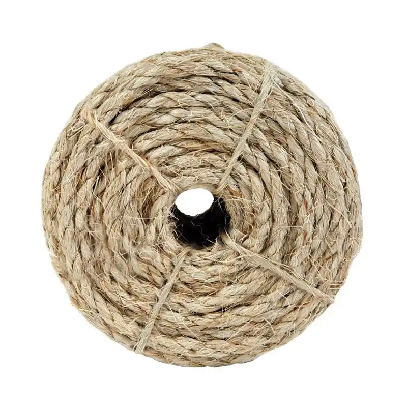 1/2 Inch Diameter X 50 Feet Length Natural Twisted Sisal Rope