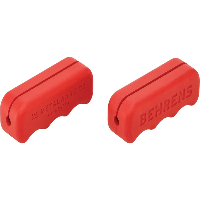 Behrens 2 Each Red Rubber Handle Grip