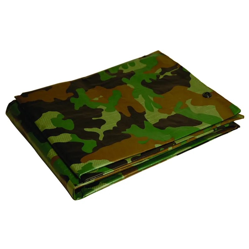 Dry Top 12 Ft. W X 16 Ft. L Medium Duty Camouflage Polyethylene Tarp
