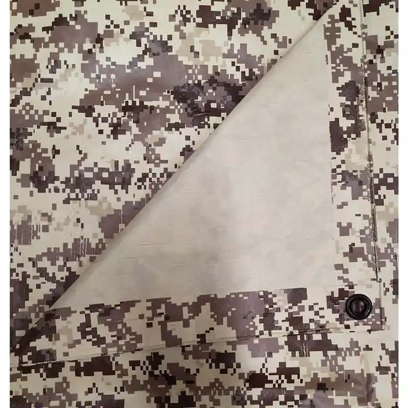 12 Ft X 16 Ft Medium Duty Reversible Polyethylene Tarp Desert Camo