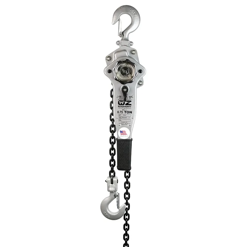 Steel 1500 Lb. Capacity Lever Hoist With 10‘ Lift And 11" Lever