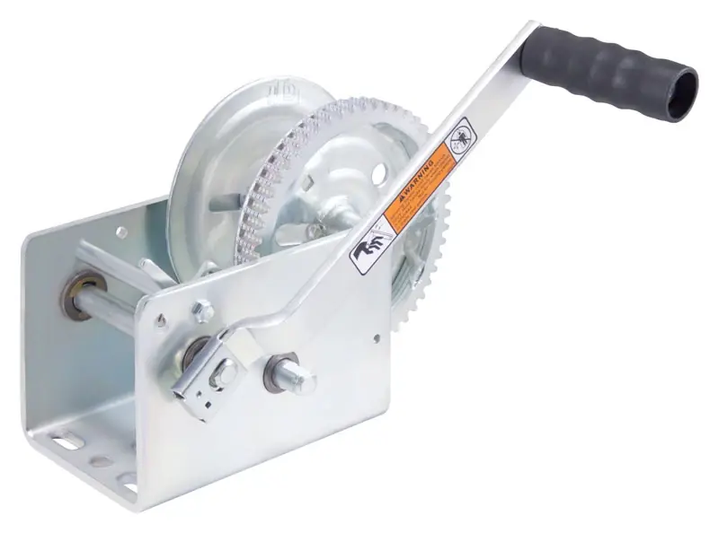 Steel Ratchet Winch 2500 Lb Capacity With Reversible Ratchet