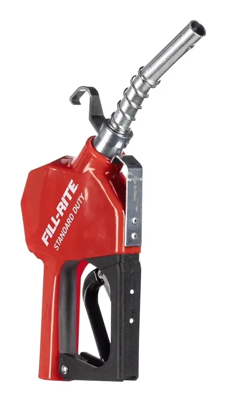 Automatic Fuel Nozzle, Standard Duty, Red, 3/4 In.