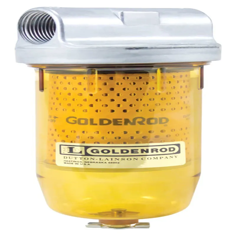 Goldenrod Fuel Tank Filter, 1 In. NPT Top Cap