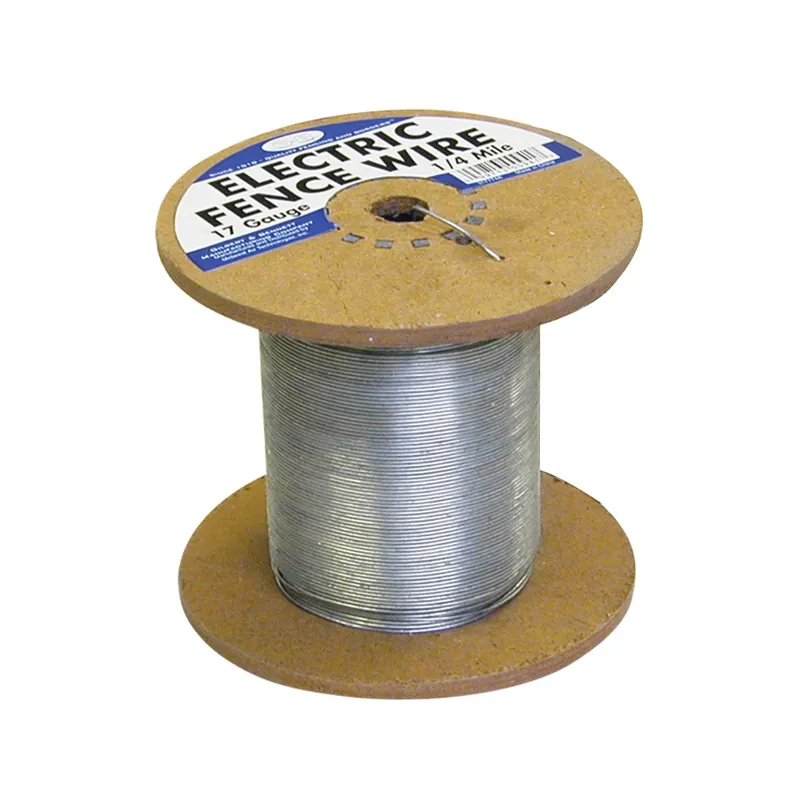 5.71 In. H X 1320 Ft. L Steel Electric Fence Wire 17-gauge