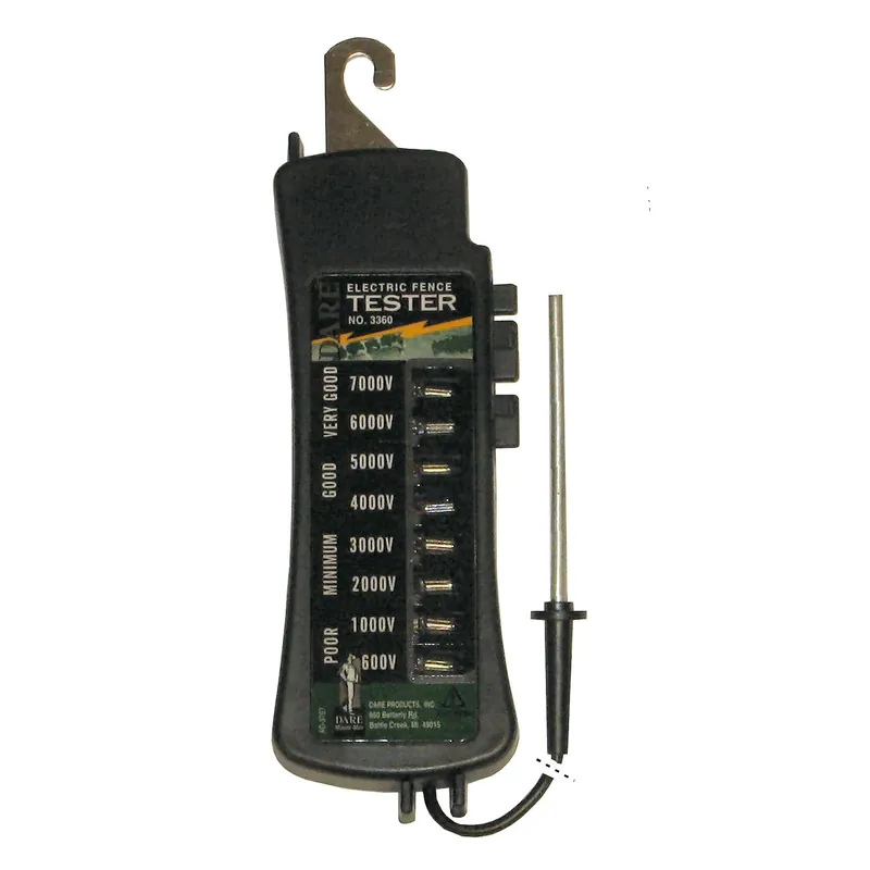 Electric Fence Tester, Up To 7,000-Volt