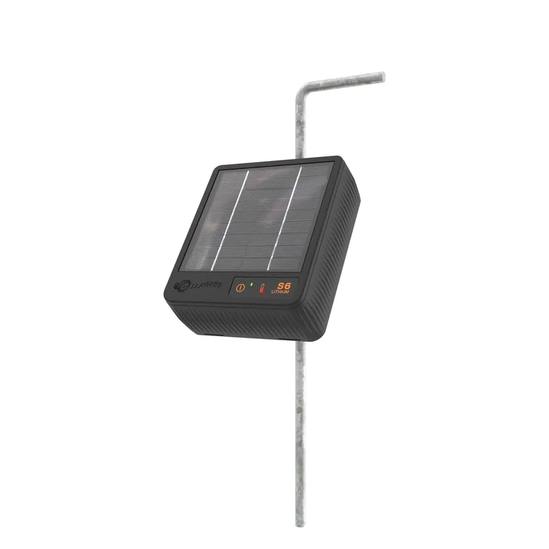 S6 Lithium Solar Energizer For Electric Fences