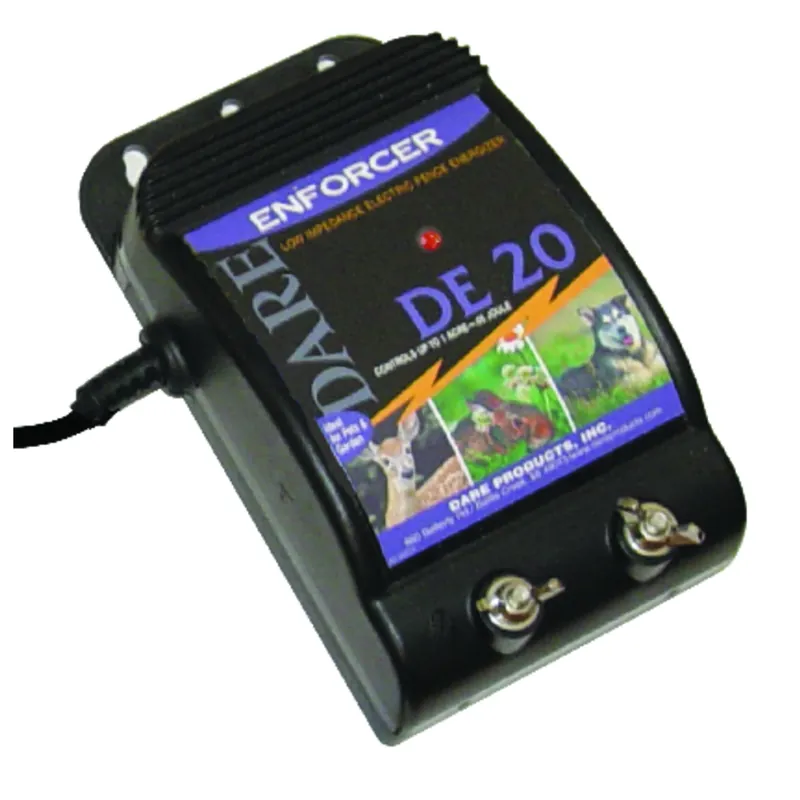 Electric Fence Energizer, 1-Acre, Plug-In, .05-Joule