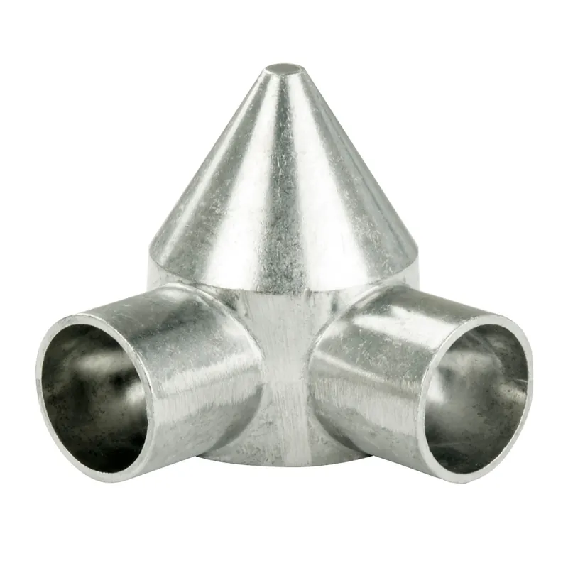 YardGard Silver Aluminum Chain Link Bullet Cap 1 Pk