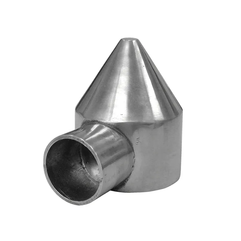 YardGard Silver Aluminum Chain Link Bullet Cap 1 Pk